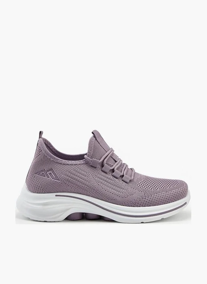 Lace-Up Sports Shoes With Pull Tab