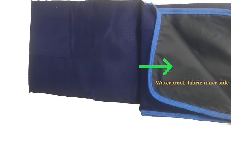 Switchon Switchon Waterproof Blue Chefs Apron with cap pack of 2 Proudly Made in India - Image 4
