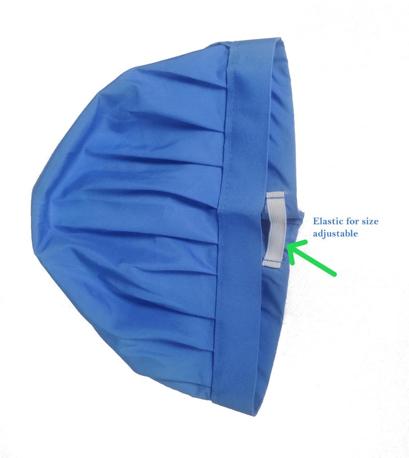 Switchon Switchon Waterproof Blue Chefs Apron with cap pack of 2 Proudly Made in India - Image 5