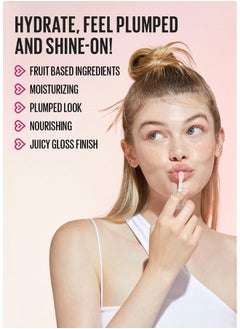 KAJA Juicy Glass Lip Oil ; Hydrating, Feel Plumped And Lightweight With Vitamin Tree Fruit Oil ; 05 Plum Paloma ; Vegan, Crueltyfree  - Image 4
