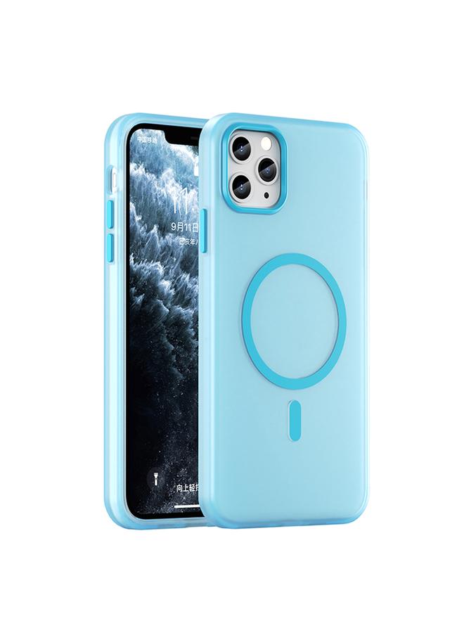 S-TOP Case For iPhone 11 Pro Max MagSafe Frosted Translucent TPU + PC Full Coverage Phone Case - Image 1