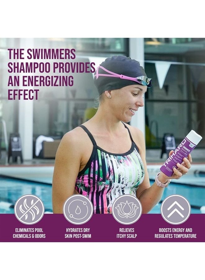 TRIHARD - Swimmers Shampoo Extra Boost | Removing Chlorine and Hard Water Negative Effects | Specialized Swim Shampoo - Image 1