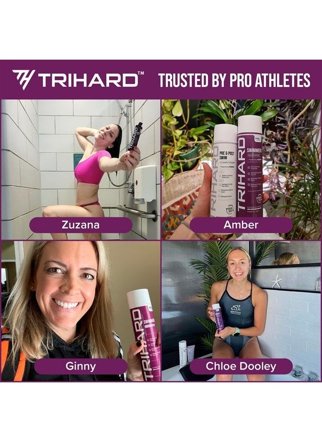 TRIHARD - Swimmers Shampoo Extra Boost | Removing Chlorine and Hard Water Negative Effects | Specialized Swim Shampoo - Image 1
