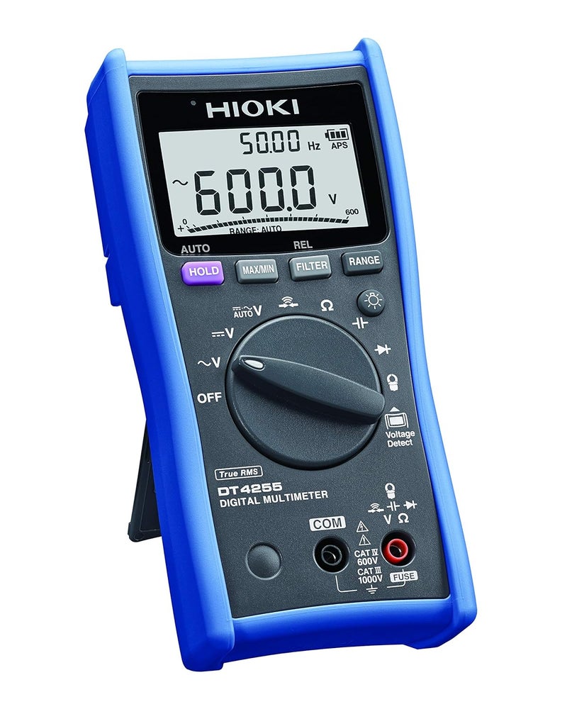 Hioki DIGITAL MULTIMETER DT4255 Digital Multimeter with Fuseprotected Terminals Ideal for Harsh Work Environments  - Image 4
