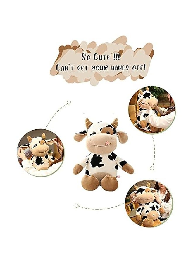 دوركو دمية بقرة محشوة 16 بوصة - هدية رائعة لجميع الأعمار والمناسبات - Image 5