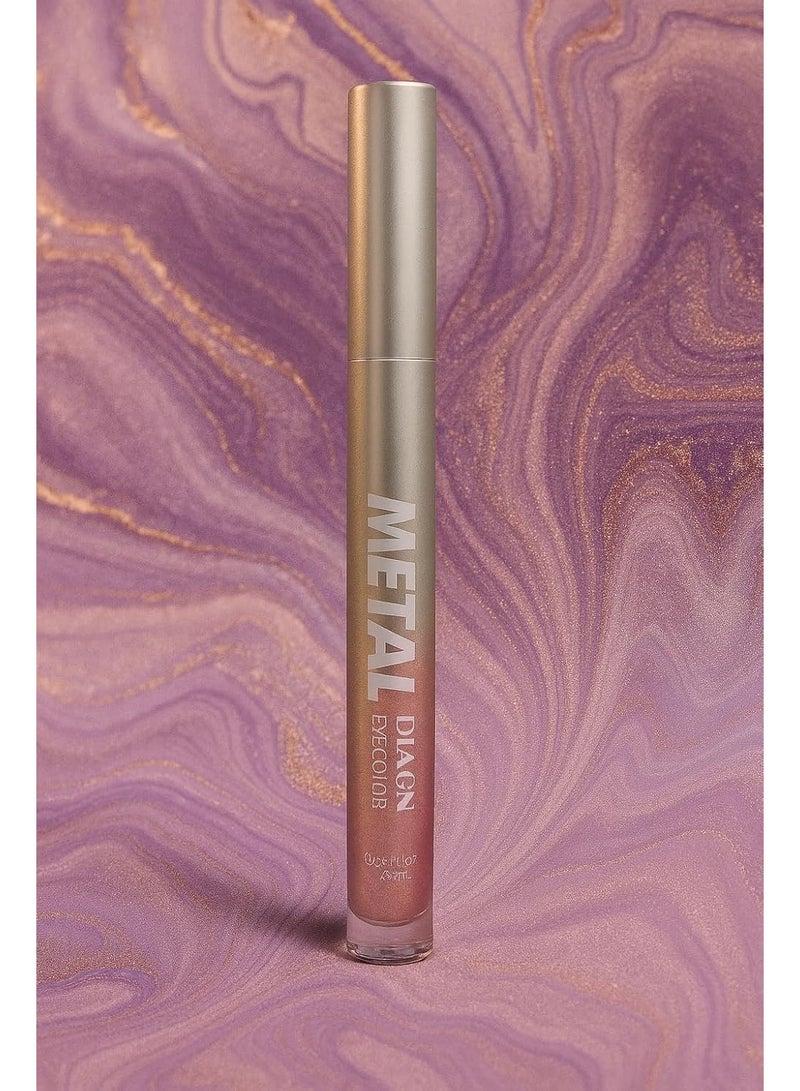 MAKE UP FOR LIFE Metal Diaoni Liquid Lip Color – High-Shine Metallic Finish, Long-Lasting, Smudge-Proof & Lightweight Lip Stain for Bold Glamorous Lips 2.7 ml - Image 2