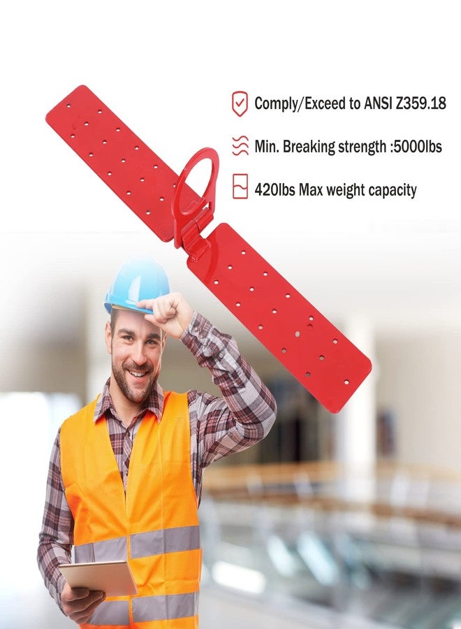 FHFallArrest Reusable Roof Anchor, Easy to Install Roof Bracket for Fall Protection, High Stength D-ring with Corrosion Resistant Materials for Roofing Safety, Comply to ANSI/OSHA - Image 4