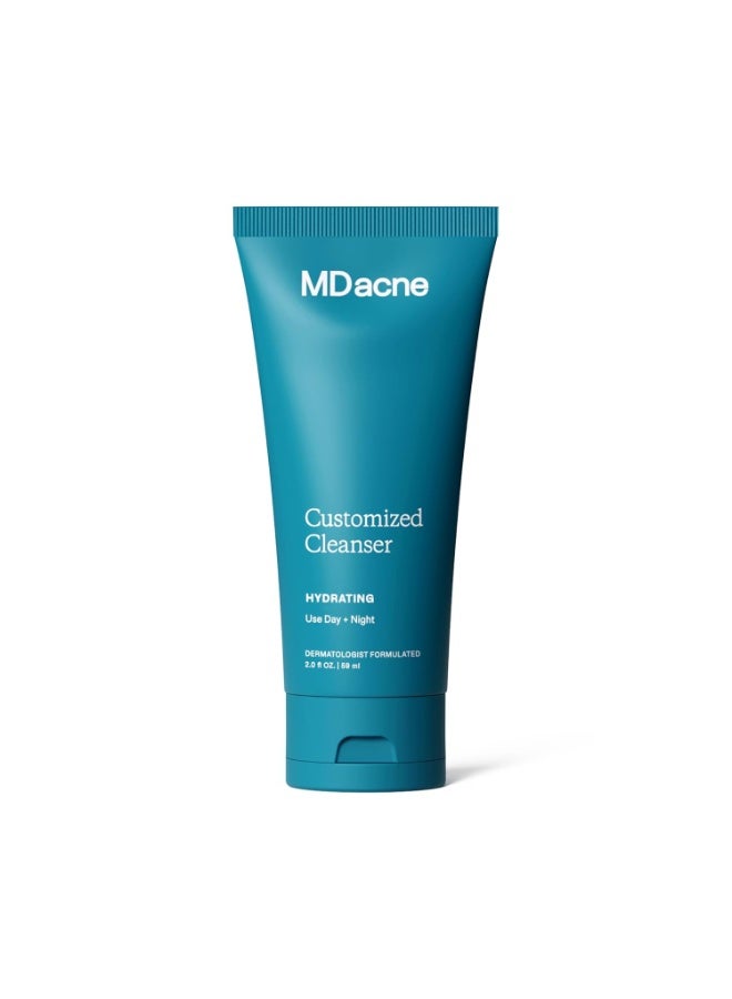 MDacne منظف وجه مرطب MDacne مع حمض الساليسيليك المجهرى 0.5% - علاج حب الشباب بمكونات نباتية لإزالة الأوساخ والزيوت، حماية البشرة وفتح المسام - يهدئ الاحمرار والالتهاب - Image 1