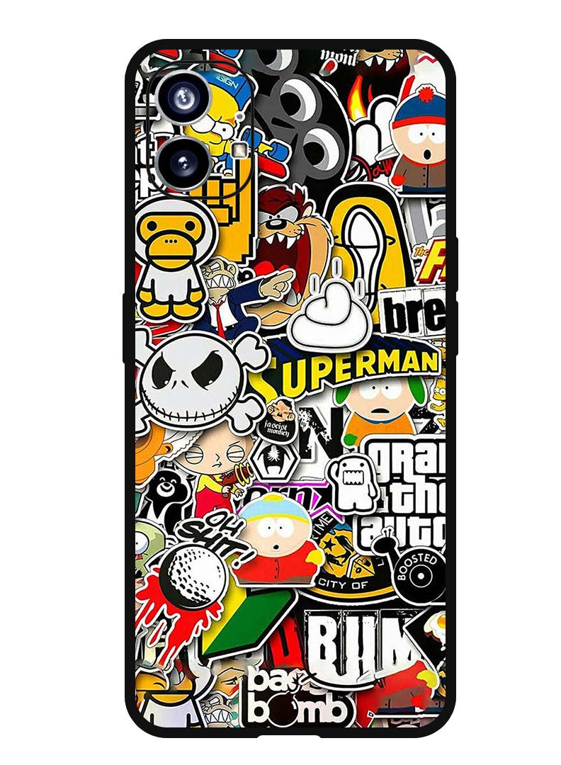 Theodor Protective Case Anti Scratch Shock Proof Bumper Cover For Nothing Phone 1 superhero tags - Image 1