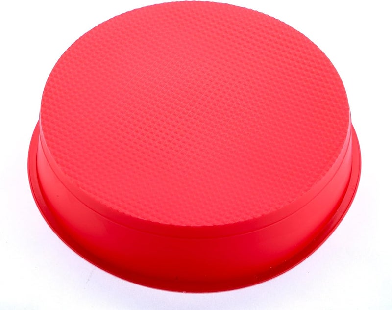 Bekith 4 Pack 9" Silicone Round Cake Pans, Silicone Cake Pans for Baking, Quick Release Baking Mold Round - Image 3