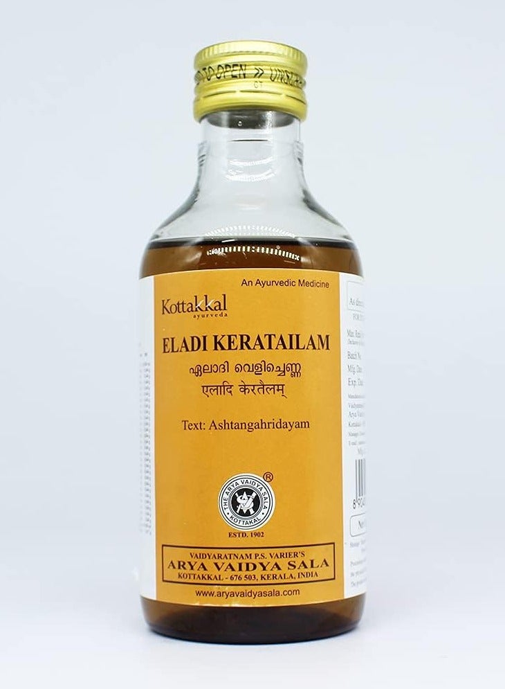 Kottakkal Eladi Kera Tailam-200ml  Of Arya Vaidya Sala Kottakkal - Image 1