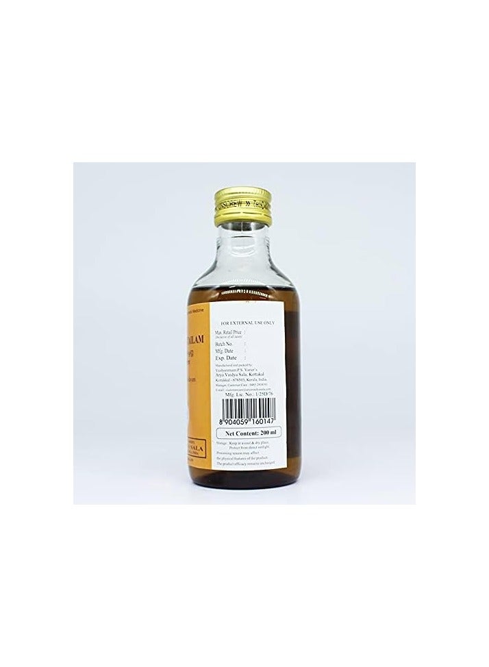 Kottakkal Eladi Kera Tailam-200ml  Of Arya Vaidya Sala Kottakkal - Image 3