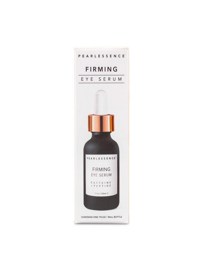 Pearlessence Firming Eye Serum With Caffeine + Peptide Rejuvenates Puffy Eyes & Reduces Under Eye Bags Made In Usa & Cruelty Free (1Oz)  - Image 2