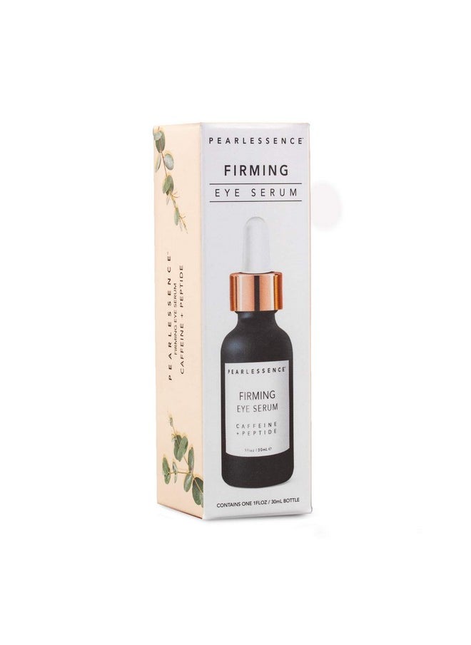 Pearlessence Firming Eye Serum With Caffeine + Peptide Rejuvenates Puffy Eyes & Reduces Under Eye Bags Made In Usa & Cruelty Free (1Oz)  - Image 5