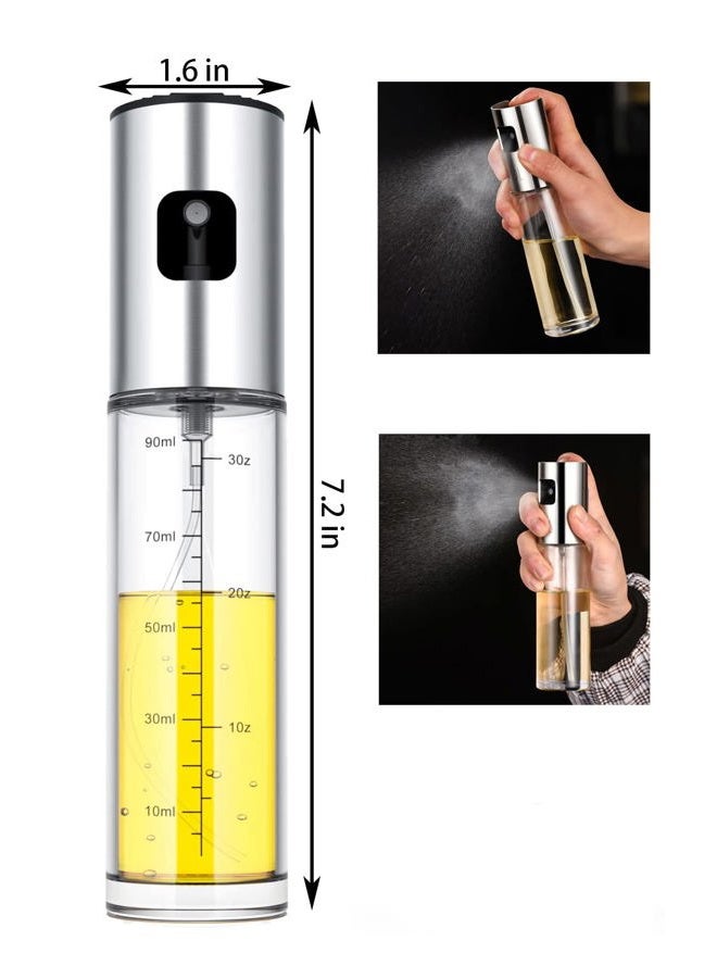 NIKKIER Oil Sprayer for Cooking,100ml Olive Oil Spritzer,Oil Sprayer for Air Fryer, Salad,BBQ,Roasting - Image 4