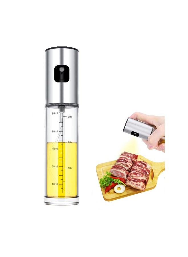 NIKKIER Oil Sprayer for Cooking,100ml Olive Oil Spritzer,Oil Sprayer for Air Fryer, Salad,BBQ,Roasting - Image 1