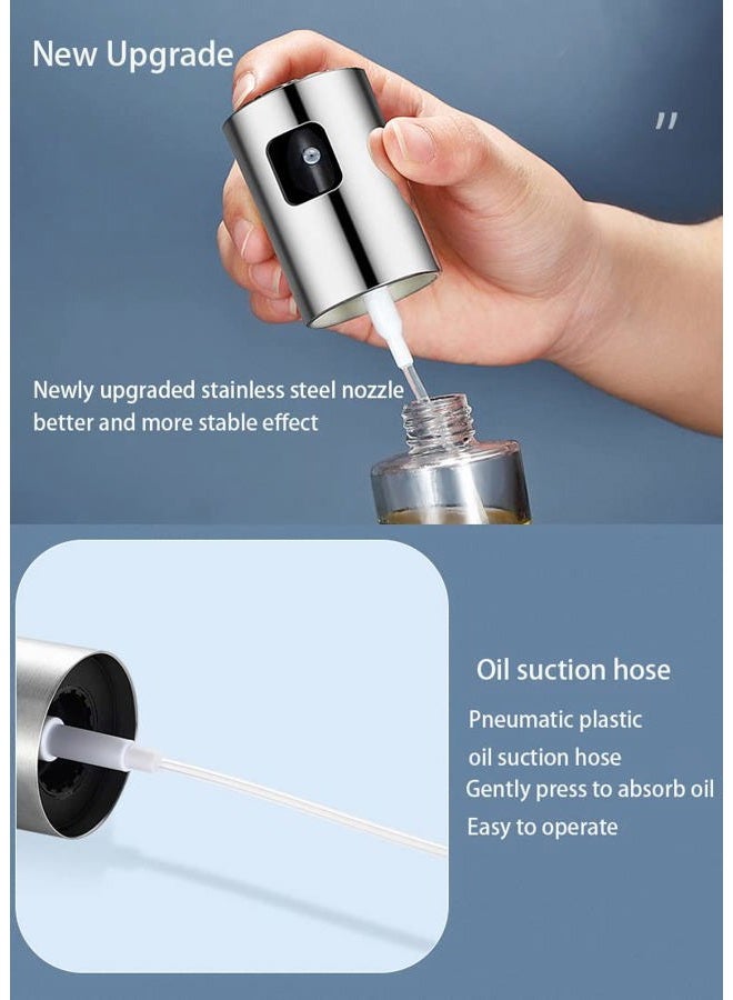 NIKKIER Oil Sprayer for Cooking,100ml Olive Oil Spritzer,Oil Sprayer for Air Fryer, Salad,BBQ,Roasting - Image 2