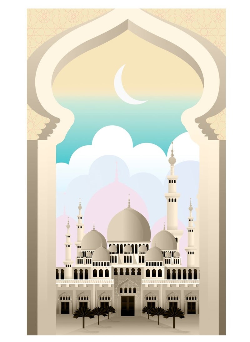 سجادة صلاة بتصميم حديت 70x115 Cm  - Image 1