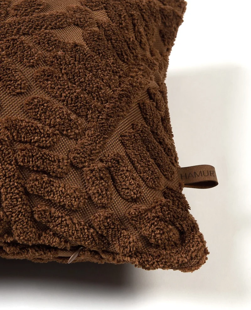 هامور Dough Bohemian Special Design Punch Punch Pattern Rectangular Decorative Throw Pillow Case Forest Brown