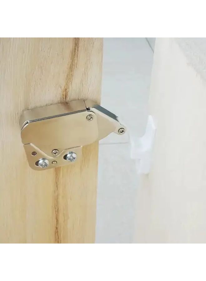 6pcs Sliding Barn Door Bolts Latch Lock for Cabinet Cupboard Closet - Image 5