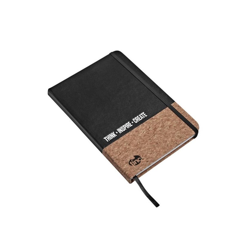 TINC Authentinc A5 Journal - Cork/Black A5Nbaubk