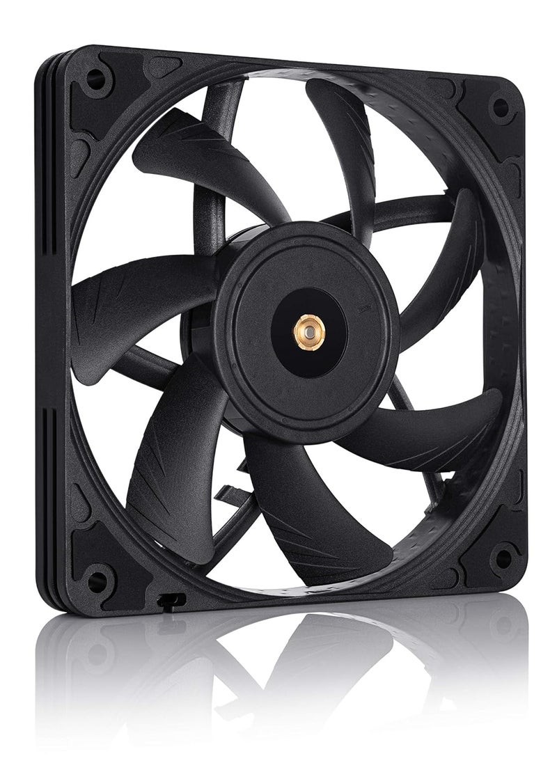 NOCTUA Noctua Chromax Black Swap 120mm 1850RPM PWM Computer Case Fan wAntiVibration Pads  - Image 2