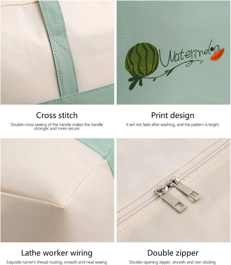 cheekyglo Storage Bag Multipurpose Duty Laundry Bag for Damp Proof Luggage Suitcase Clothes Comforters Furniture Blankets Cover Washable - Image 4