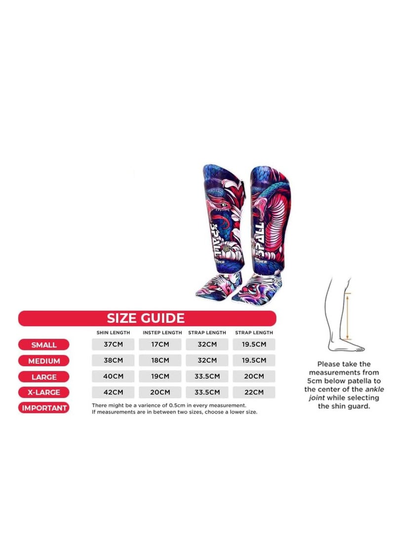 سبال شين الحرس مشط القدم حامي الساق والعتاد لفنون الدفاع عن النفس السجال الملاكمة الكيك بوكسينغ الملاكمة التايلاندية منصات التدريب - Image 5