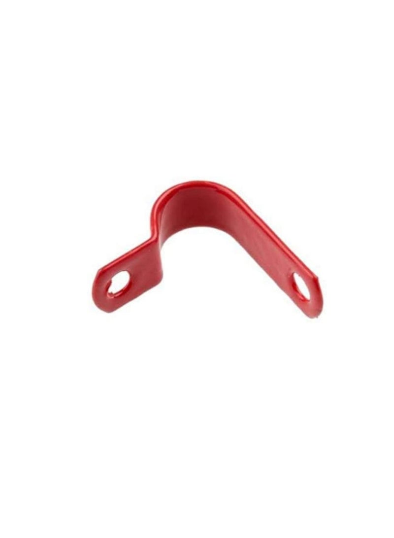 مشابك سرج كابل النار 8 مم أحمر (عبوة من 25 قطعة) - Image 3