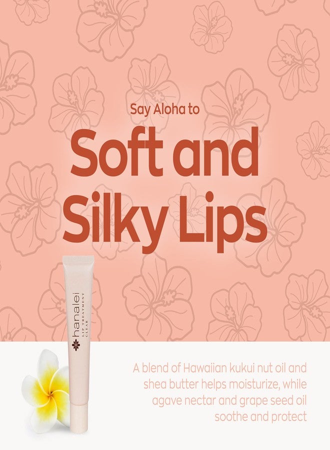 Hanalei Clear Lip Treatment Bundle (Full-Size and Travel-Size 3 Pack | Made with Kukui Oil, Shea Butter, Agave, and Grapeseed Oil, Soothe Dry Lips (Cruelty free, Paraben free - Image 5