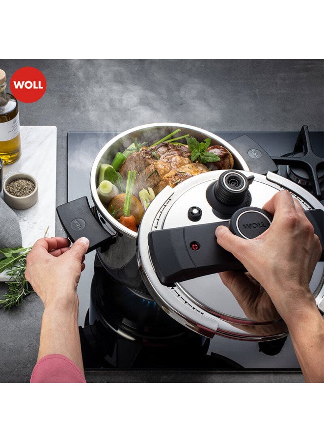 Woll 6l German Imported Stainless Steel Pressure Cooker For Home Use, Suitable For Induction Cooker And Gas Stove, Winner Of The German If Design Award, 22cm - Image 2