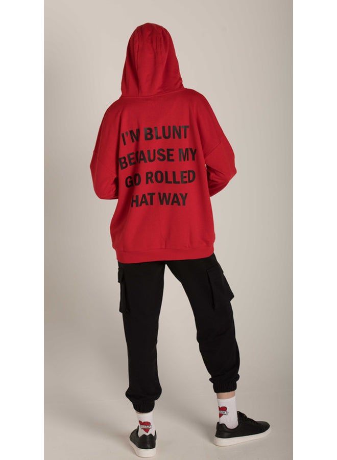 Marco Bergamo DROP SHOULDER PRINTED HOODIE - Image 2