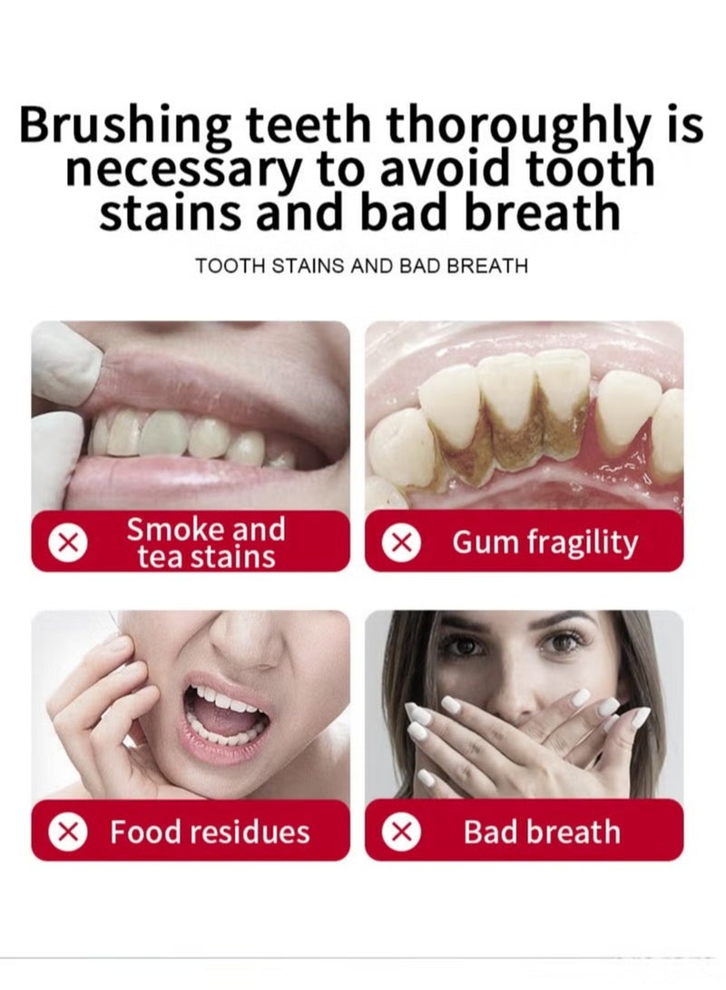 -8 Ultra Whitening Toothpaste, Sp-8 Probiotic Brightening Toothpaste, -8 Toothpaste, Probiotic Brightening Toothpaste, Deep Cleaning Care Toothpaste (2Pcs) - Image 4