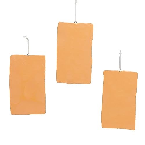 Kurt S. Adler Kurt S Adler Frosted Chocolate Strawberry Vanilla Toaster Pastry Breakfast Ornaments 3 Assorted - Image 5