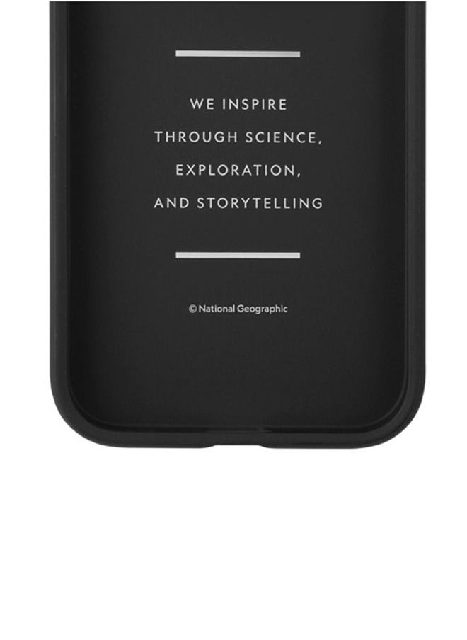 NATIONAL GEOGRAPHIC - National Geographic Global Seal Double Protective Case iPhone 14 Plus -Black - Image 1