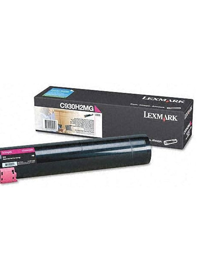 Lexmark LEXMARK C935DN MAGENTA HIGH YIELD TONER CARTRIDGE(24K)