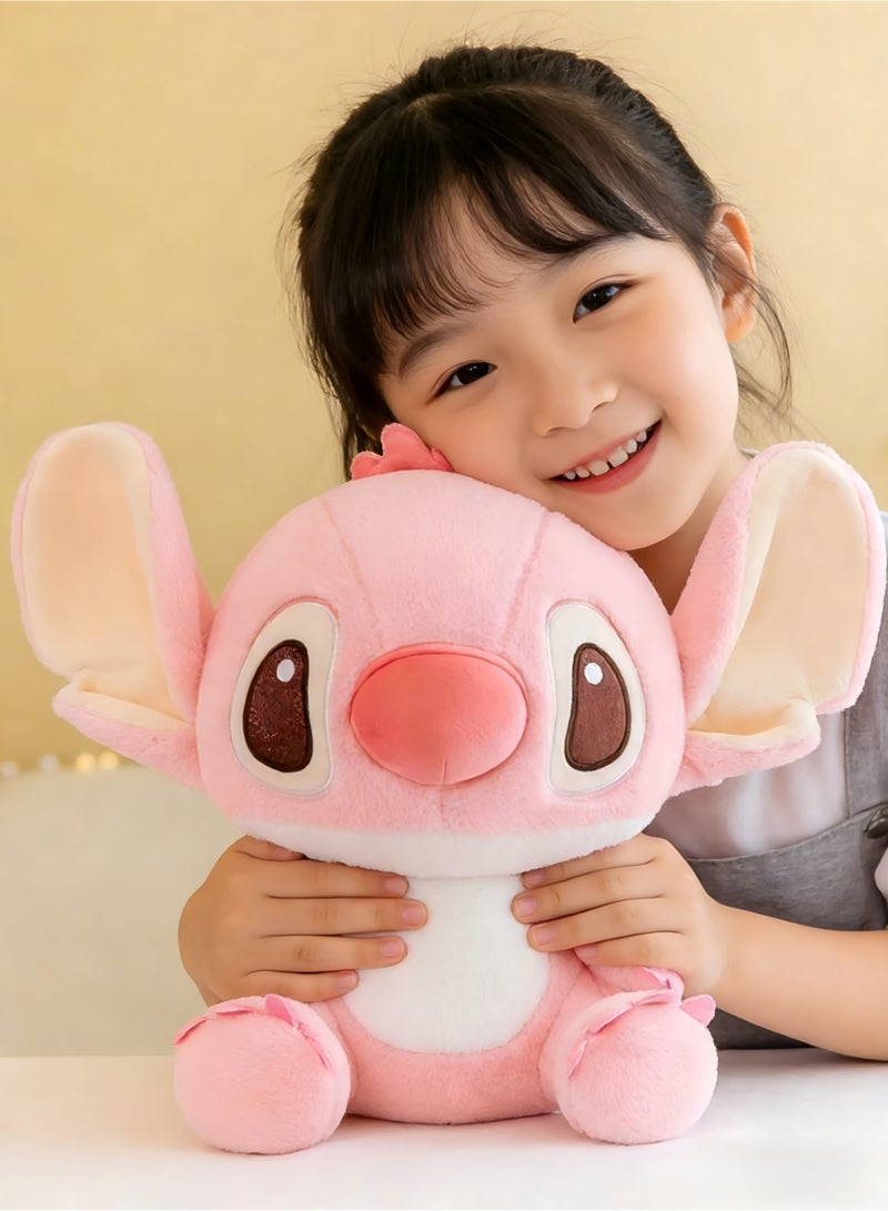 STITCH 25cm Cartoon Pink Stitch Plush Doll Plush Toy Room Decoration Soft Doll Suitable for Children Gift Party Gift - Image 3