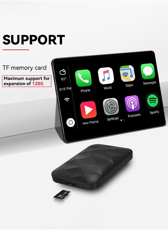 Digisand Wireless CarPlay Box - Wireless Android Auto 4GB+64GB (RAM+ROM) - Car Adapter 3-in-1 Car AI Box  Android 14 Bluetooth  - Image 2