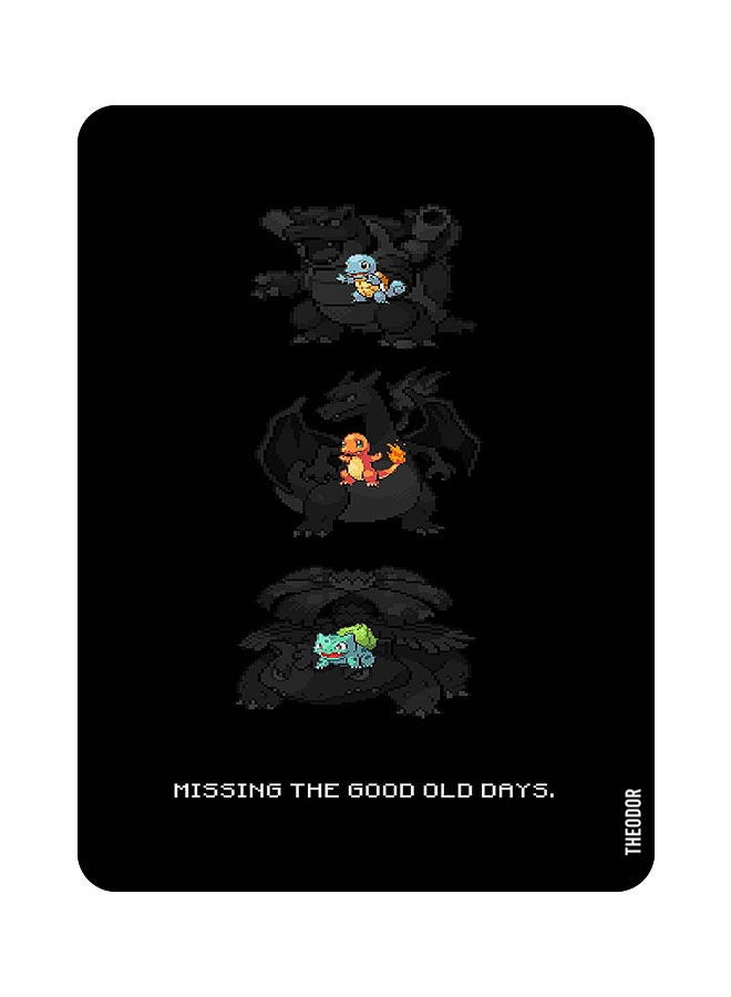 Theodor Protective Flip Case Cover For Samsung Galaxy A7 2020 10.4 Inches with Auto Wake/Sleep Pokemon - Image 1