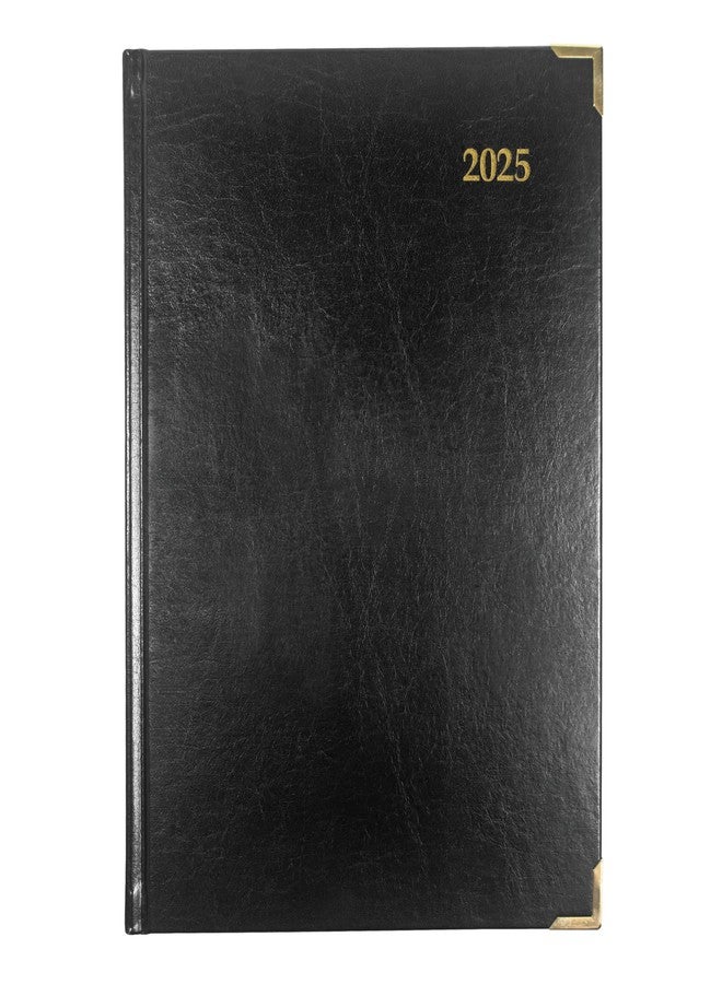 براونلاين مخطط براونلاين® التنفيذي الأسبوعي لعام 2025، دفتر مواعيد، 12 شهرًا، من يناير إلى ديسمبر، غلاف مخيط، 10.75 بوصة × 7.75 بوصة، أسود، ثلاثي اللغات (CBE512-25) - Image 2