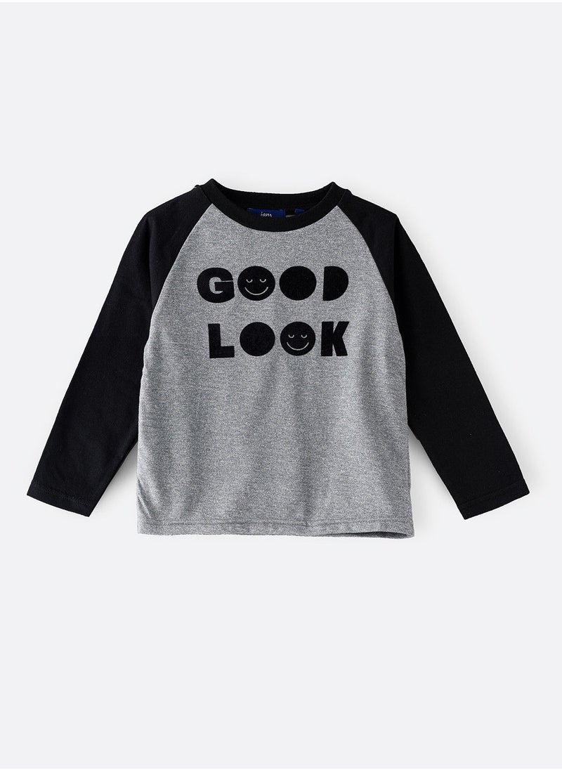 JAM Knit t-shirt with print  - Image 1