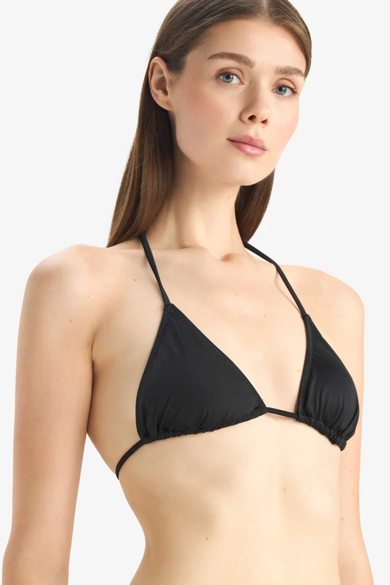 DeFacto Fall in Love Regular Fit Triangle Bikini Top