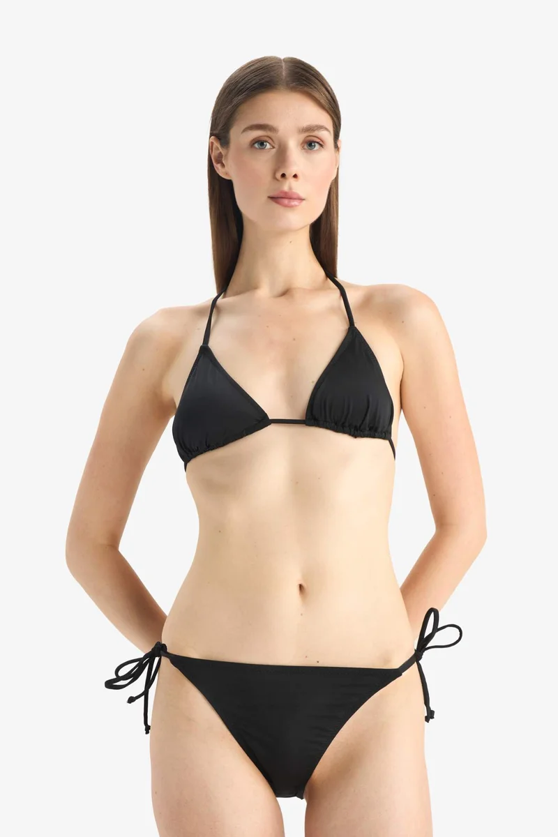 DeFacto Fall in Love Regular Fit Triangle Bikini Top