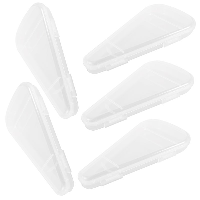 5pcs Portable Toothbrush Box Travel Storage Case Toothpaste Toothbrush And Baby Tooth Keepsakes Storage Solution For Kids And Adults - Image 1