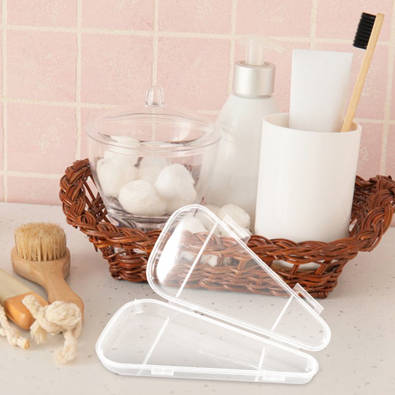 5pcs Portable Toothbrush Box Travel Storage Case Toothpaste Toothbrush And Baby Tooth Keepsakes Storage Solution For Kids And Adults - Image 5