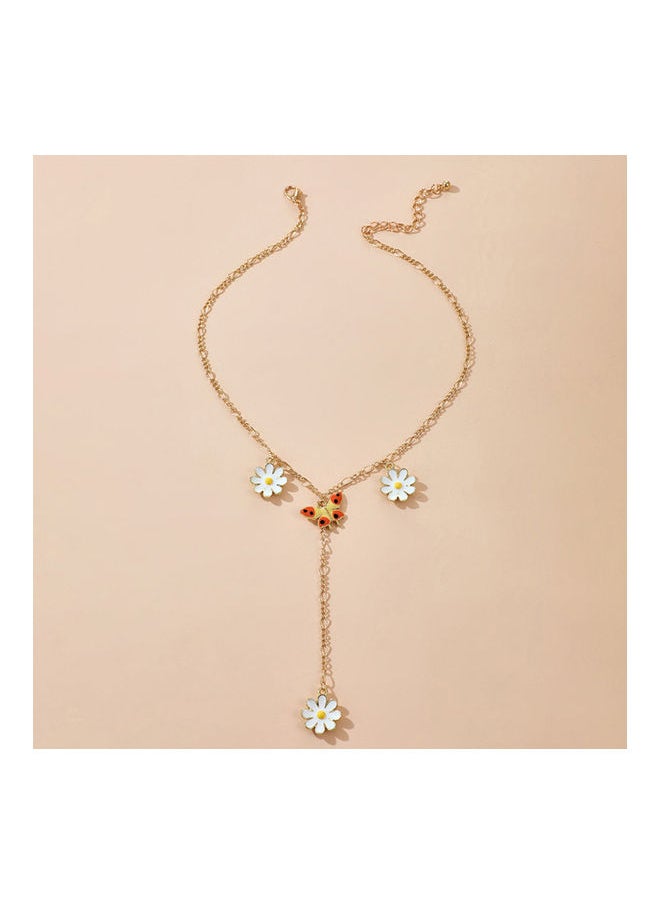 NIBEMINENT - Marguerite Butterfly Pendant Necklace - Image 1