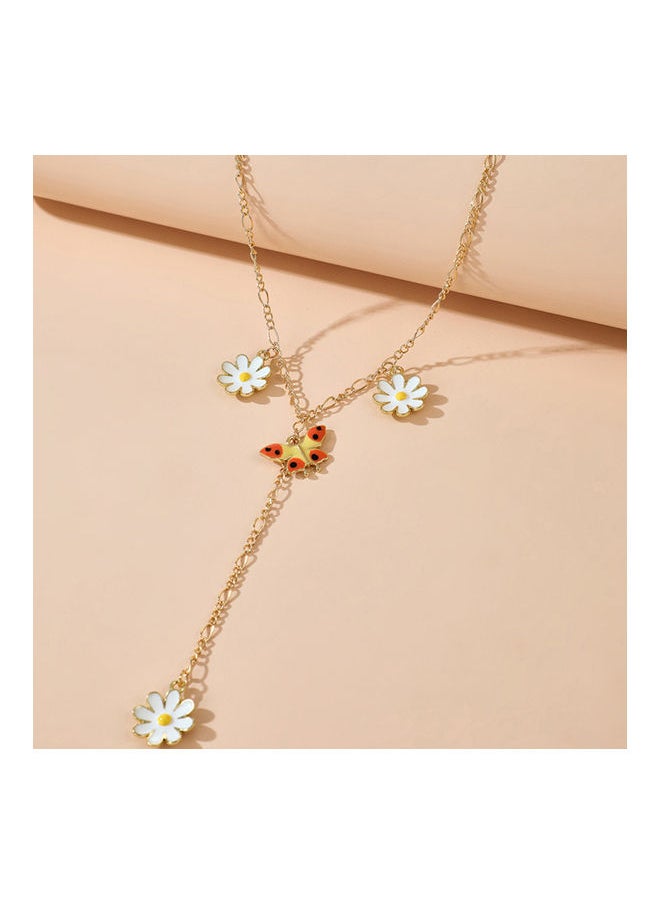 NIBEMINENT - Marguerite Butterfly Pendant Necklace - Image 1