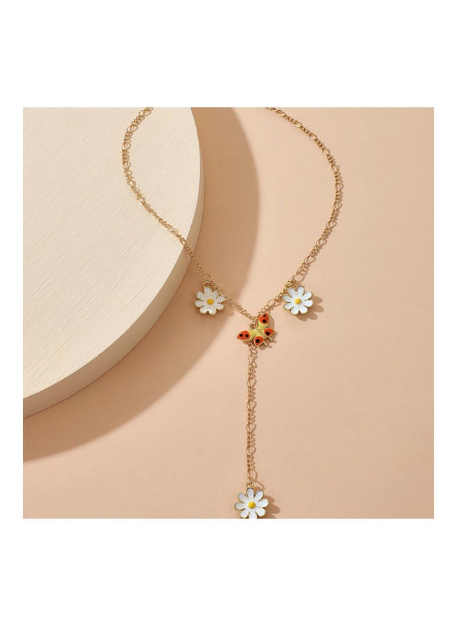 NIBEMINENT - Marguerite Butterfly Pendant Necklace - Image 1