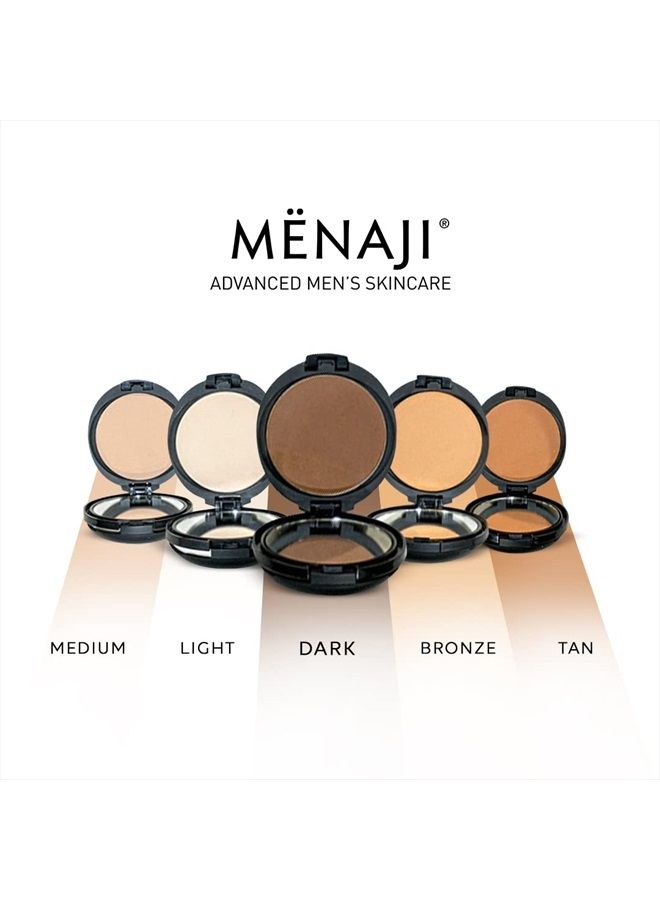 Menaji HDPV Anti-Shine Powder (Medium) | Anti-Shine Face Make-Up for Men | High-Definition Face Powder | Skin-Friendly Face Powder for Men | All-Occasion Face Powder | Contains Vitamin C & E - Image 2