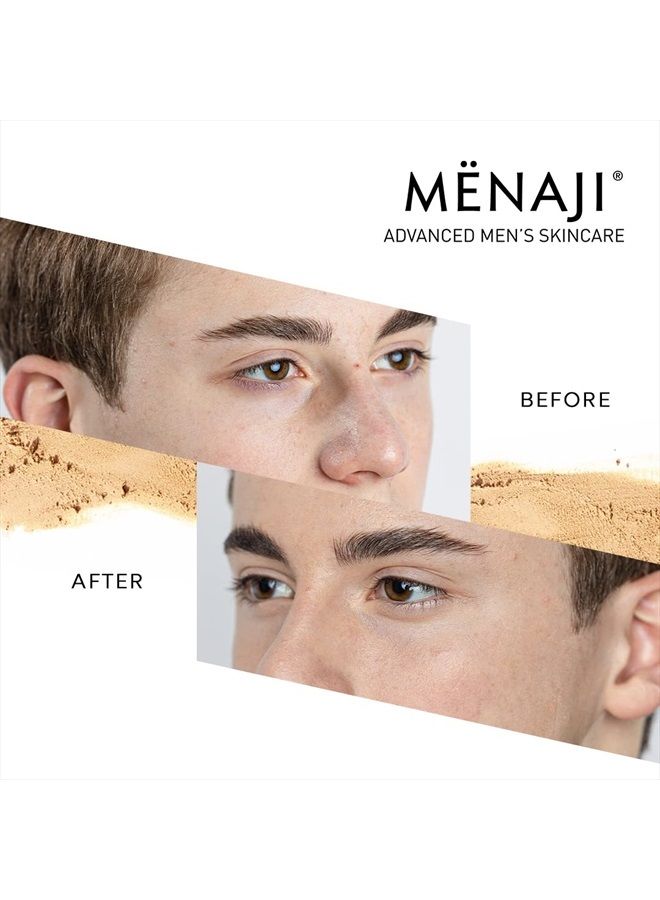Menaji HDPV Anti-Shine Powder (Medium) | Anti-Shine Face Make-Up for Men | High-Definition Face Powder | Skin-Friendly Face Powder for Men | All-Occasion Face Powder | Contains Vitamin C & E - Image 4